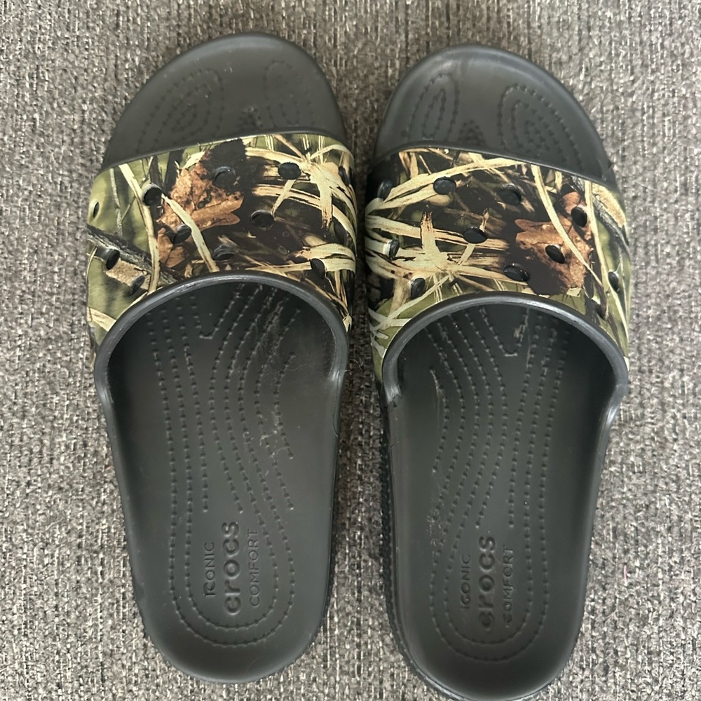 Croc sandals